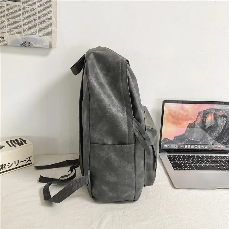 High Quality Women Man Backpack Soft Leather Men's Backpacks Girl Luxury Designer Back Pack Laptop Bag Large Capacity Travel Bag