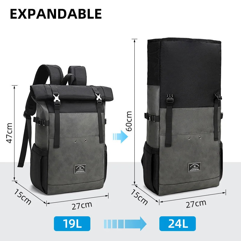 New Large Capacity Rucksack Travel Bag Laptop Backpack men Back Pack Luggage Shoulder Bags Roll Cover Men Mochila Bagpack