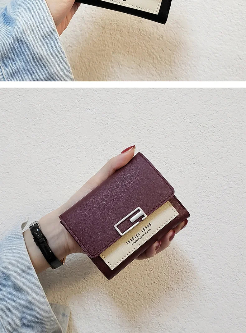 Women's Wallet Short Women Coin Purse Wallets For Woman Card Holder Small Ladies Wallet Female Hasp Mini Clutch For Girl