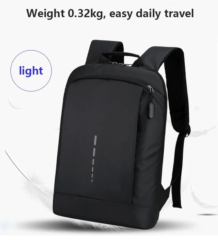 Men's Waterproof Backpack Ultra Lightweight Back Bag for Men Backpack Book Bag Men's Stylish Backpack 15.6" Notebook