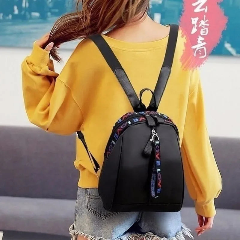 New Female Fashion Lady High Capacity Waterproof College Backpack Trendy Women Laptop School Bags Cute Girl Travel Book Bag Cool