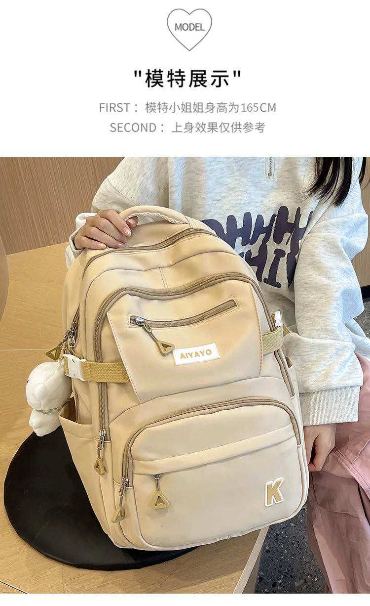 Women's Bag Backpacks Woman Bags Backpack Bagpacks Travel Female Back Pack Mens Ita Ladies 2024 Kawaii Multifinonal School Trend