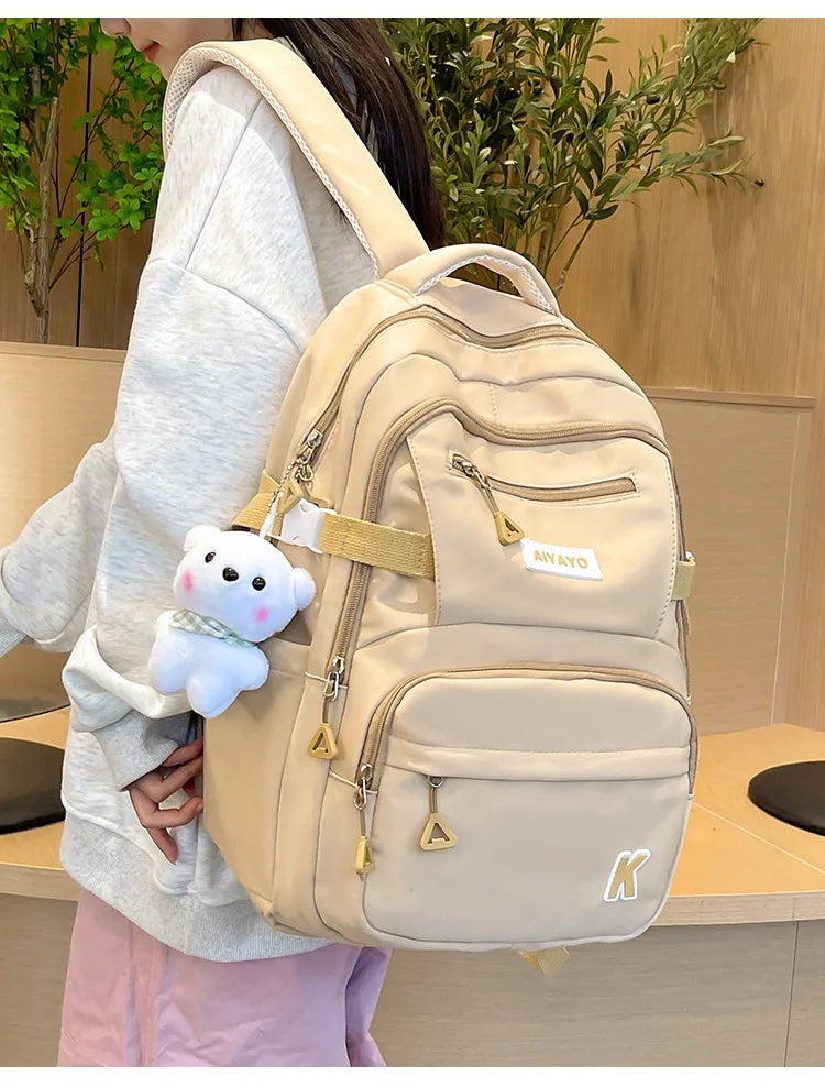 Women's Bag Backpacks Woman Bags Backpack Bagpacks Travel Female Back Pack Mens Ita Ladies 2024 Kawaii Multifinonal School Trend