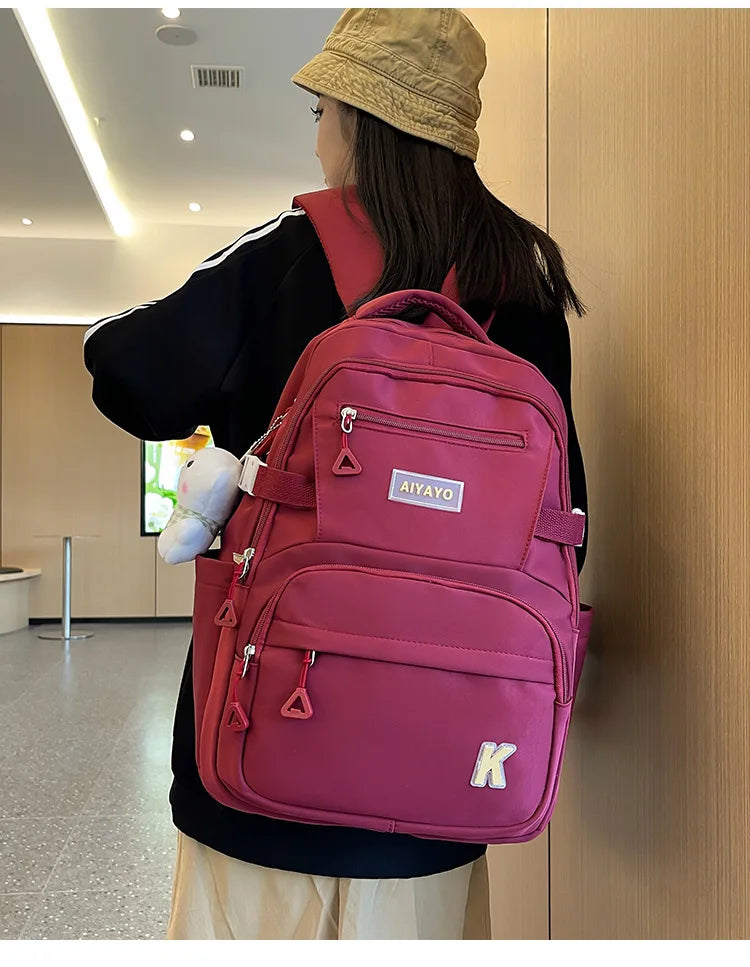 Women's Bag Backpacks Woman Bags Backpack Bagpacks Travel Female Back Pack Mens Ita Ladies 2024 Kawaii Multifinonal School Trend