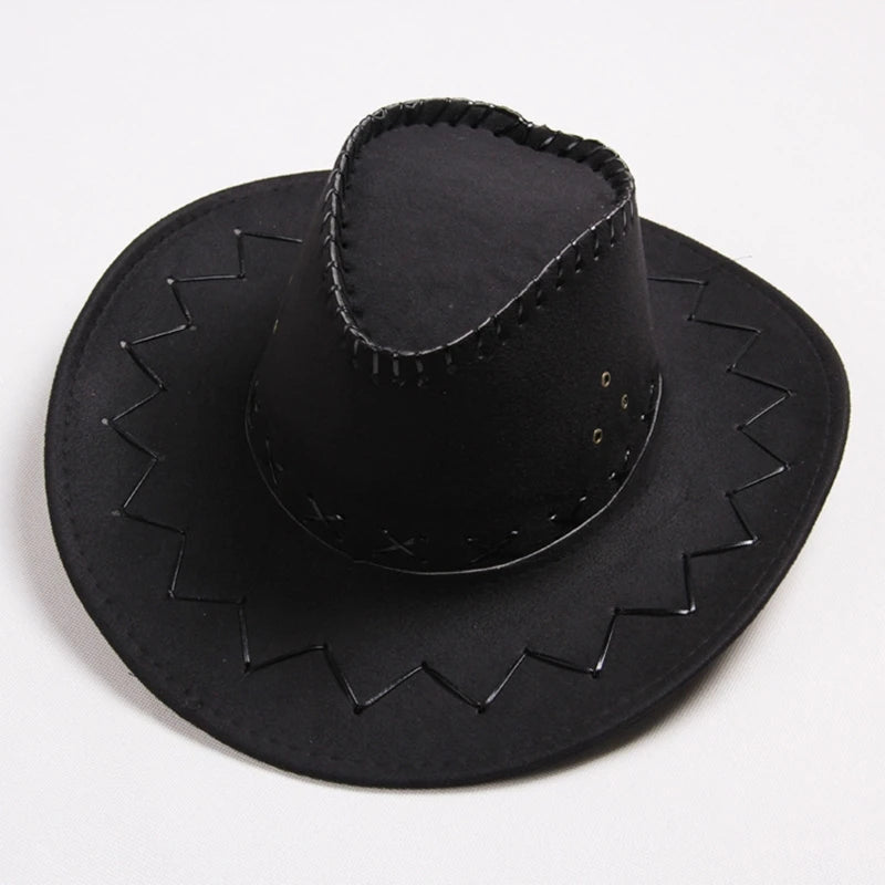 Fashion Simple Kids Cowboy Hat Western Child Cowgirl Hats Halloween & Birthday Costumes Accessories Holiday Decorations