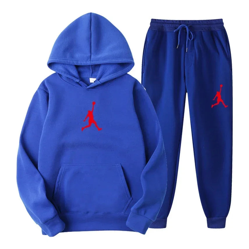 Fashion Men's Sweatshirt Hoody for Men Male Suit Autumn 2024 Female Man Sets Women's Tracksuit Sportswear Hoodies + Sweatpants