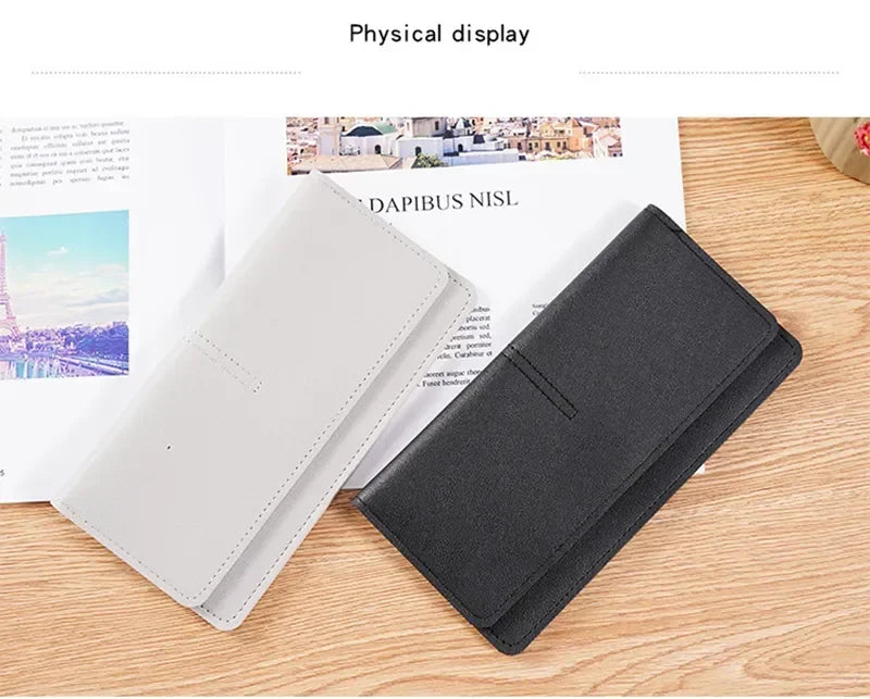 PU Leather Long Women Thin Wallets Large Capacity Female Coin Purses Hasp Clutch ID Credit Multi-Card Holder Money Bag Clip