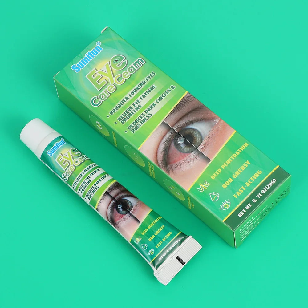 Chinese Herbal Medicine Eye Care Cream Brighter Looking Eyes Relieve Eye Fatigue Problems Reduces Dark Circles And Puffiness