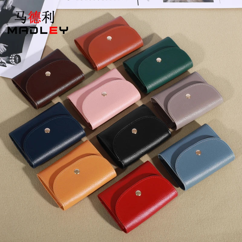 Practical Women's Small Card Wallet Simple and Fashionable Small Card Bag School Girls' Coin Wallet