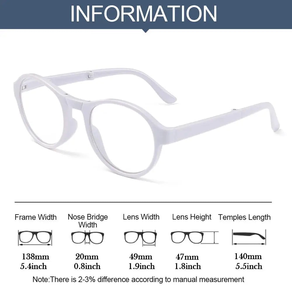 Lunettes de lecture design MINI tendance pour hommes et femmes, petites lunettes pliantes, monture en métal noir, avec boîte d'origine, portables