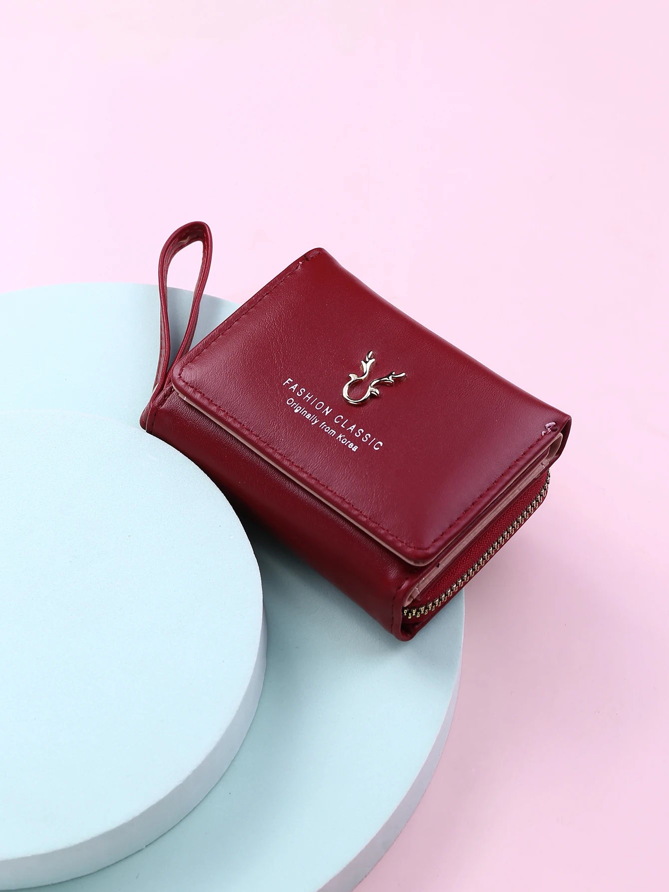 Luxury Brand Women's Small Wallet Female Card Holder Short Wallets with Coin Purse for Woman Ladies PU Leather Hasp Mini Clutch