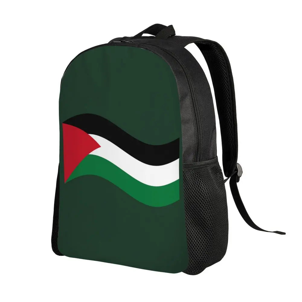 Custom Palestinians Keffiyeh Pattern Backpack for Women Men Waterproof College School Tradition Bag Print Bookbags