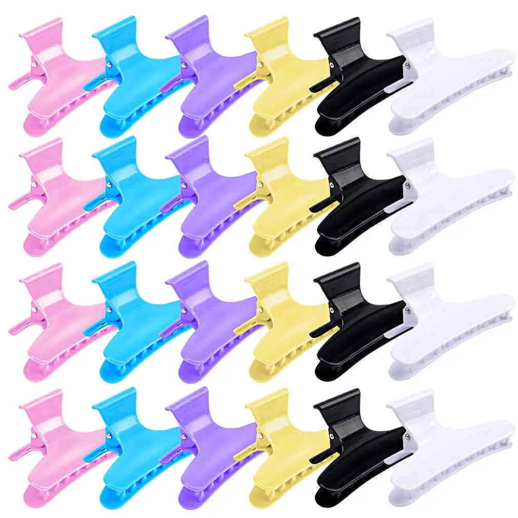 3/12pcs Butterfly Hair Clips Woman Girl's Hairpins Styling Holding Tools Hair Section Claw Clamps Professional Salon Accessories