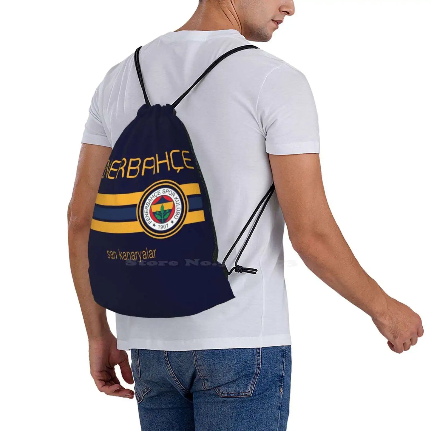 Super League - Fenerbahce (Home Navy) Hot Sale Schoolbag Backpack Fashion Bags Football Super League Fenerbahce Fenerbah ? E