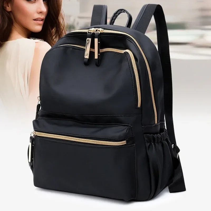 New Female Fashion Lady High Capacity Waterproof College Backpack Trendy Women Laptop School Bags Cute Girl Travel Book Bag Cool