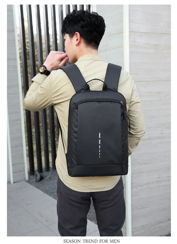 Men's Waterproof Backpack Ultra Lightweight Back Bag for Men Backpack Book Bag Men's Stylish Backpack 15.6" Notebook