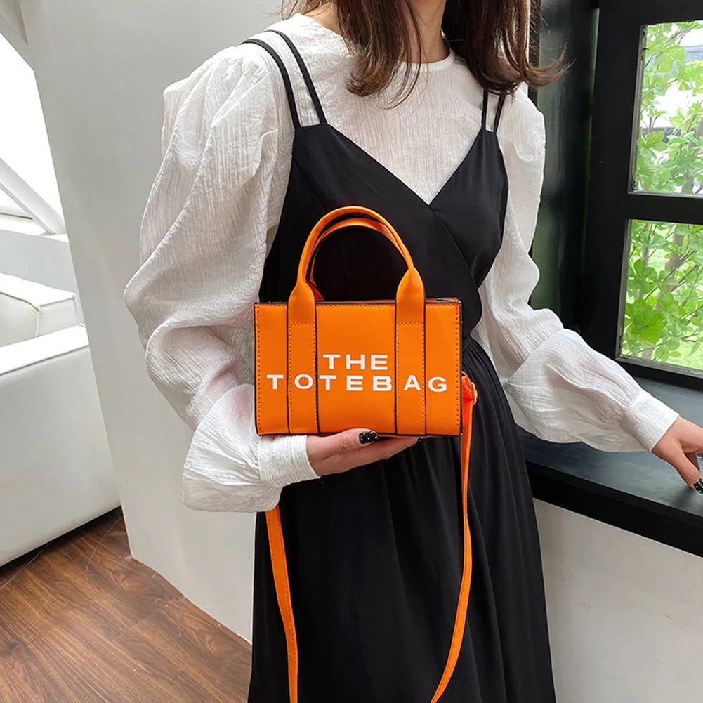 Women Tote Bag Luxury Designer Bag Tote Women Handbags Letter Shoulder Bags Soft PU Shopper Purses Crossbody Bags for Women