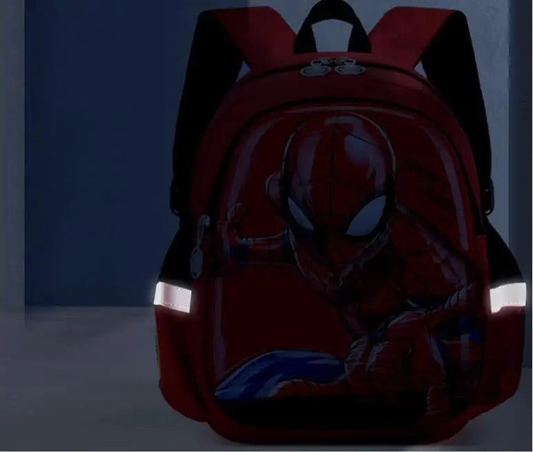 Spiderman Backpack Children Schoolbag Cartoon Anime Backpack Girls Boys Kindergarten Schoolbag Kids Gift