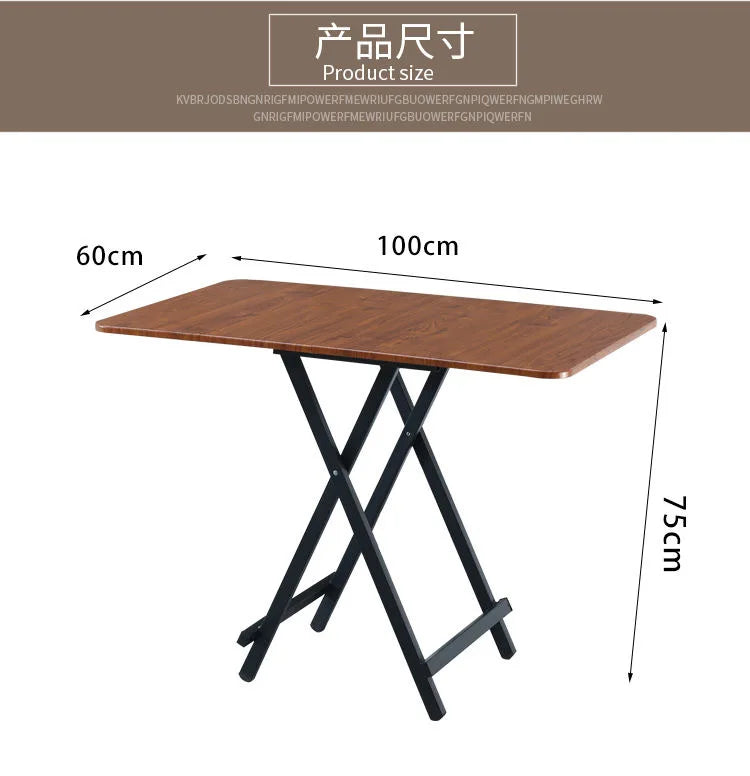 Foldable Wooden Dining Table, Movable Dining Table, Foldable Dining Table Wall, Foldable Dining Table, 1m Multifunctional Table