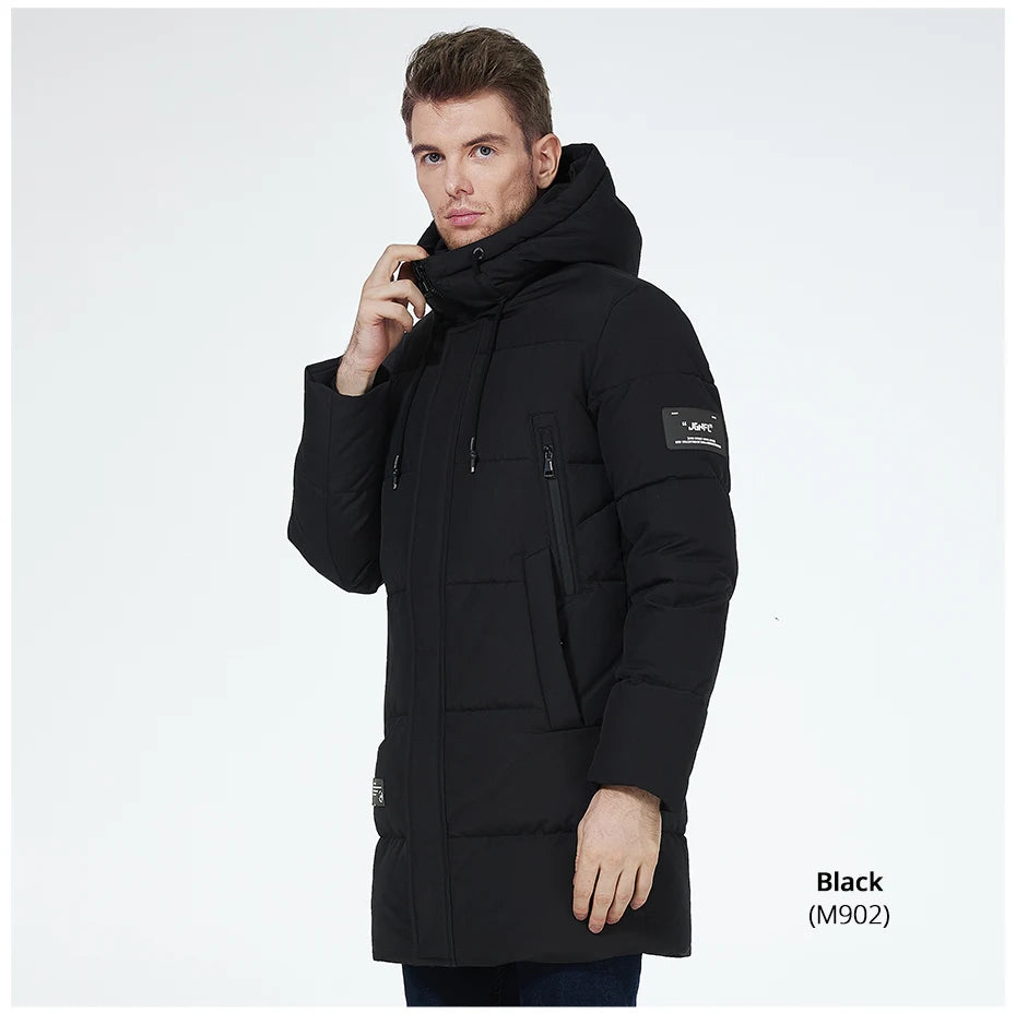 ICEbear 2023 new mens parka jacket windproof warm outerwear Thicken puffer coat for winter MWD3239I