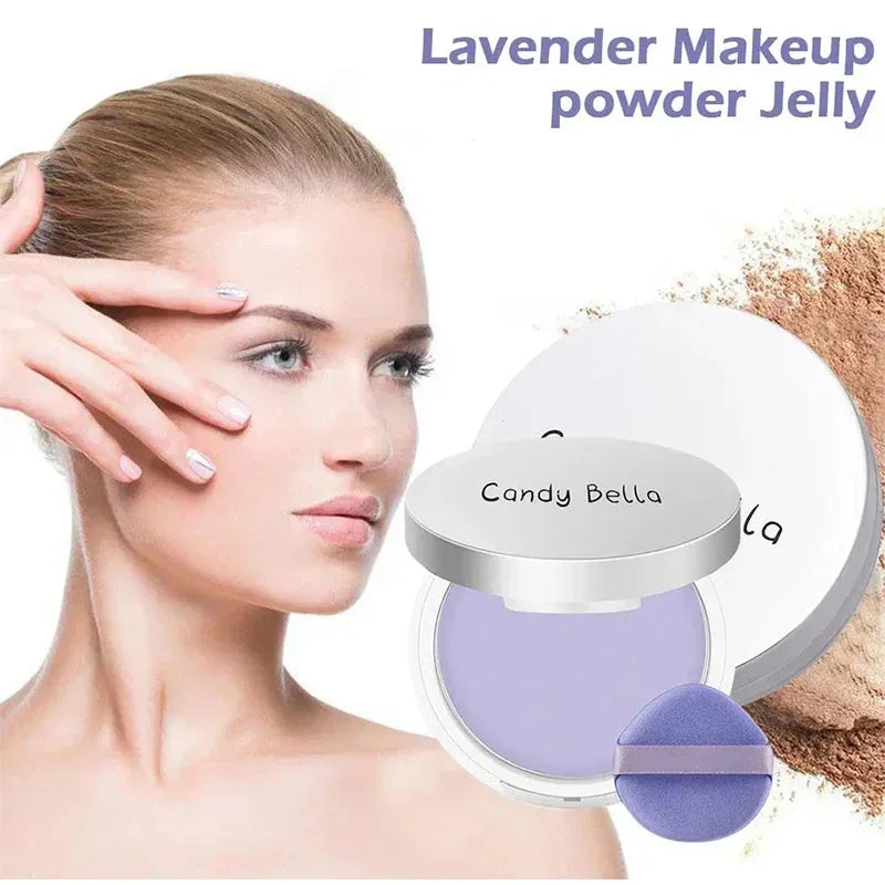 Blue Sky Setting Powder Cake Natural Long-Lasting Oil Control Face Foundation Waterproof Matte Compact  Loose Powder Makeup