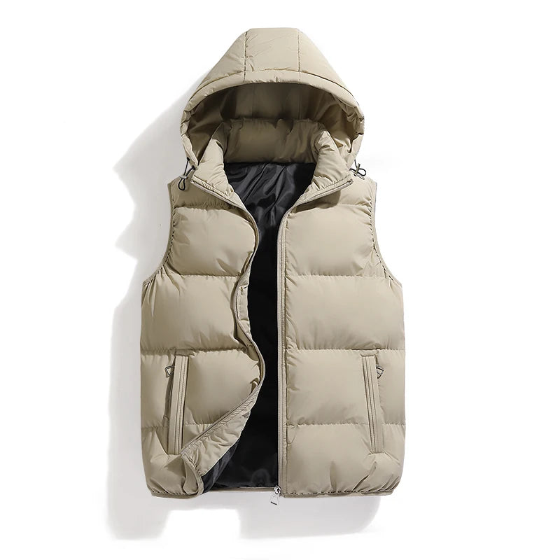 Men's Cotton Hooded Puffer Vest Best Sellers