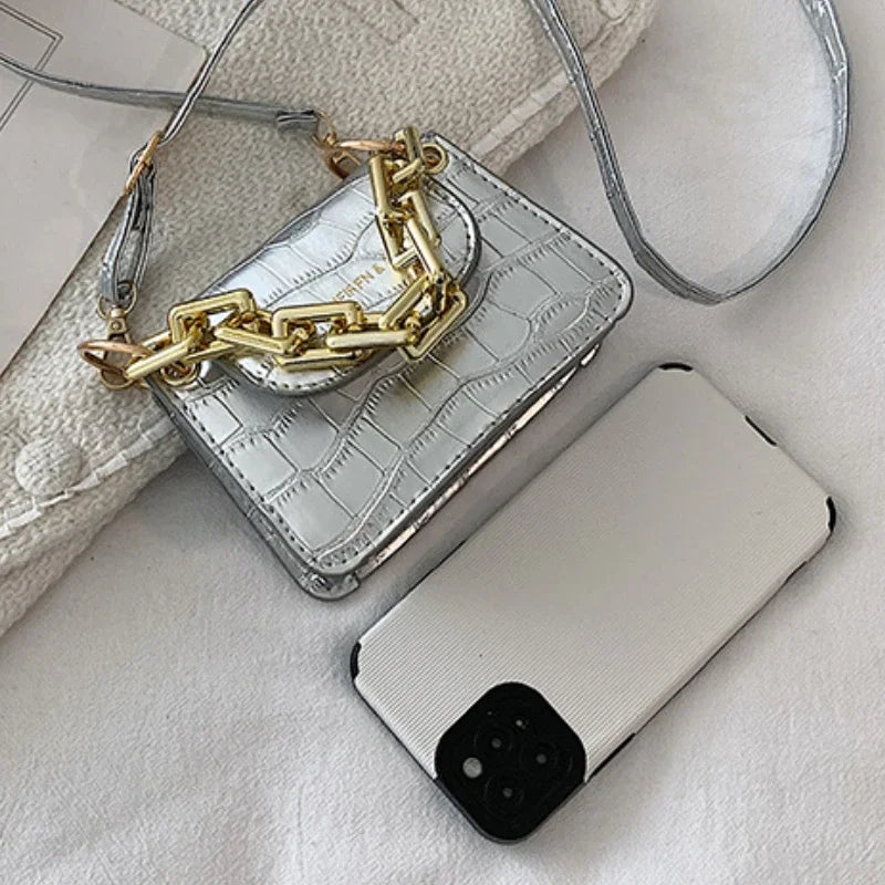 Handbag Women's 2024 Trend Woman Shoulder Purse Chain Female Bag Mini Summer Crossbody Bags for Women Fashion Luxury Designer