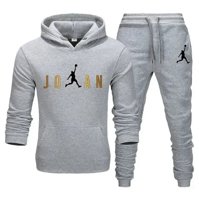 2024 Nouveaux Survêtements Décontractés À Fermeture Éclair Pour Hommes En Plein Air Fitness Jogging Ensembles À Capuche Sport Luxe Sweat À Capuche + Pantalon Costume Vêtements