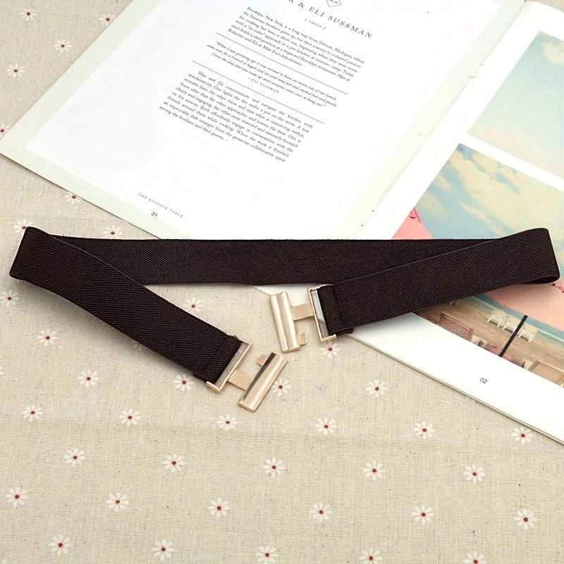 Elastic Belt Women's Dress Decoration Elastic Waistband Belt Women's Suit Shirt Waistband Dress Belt