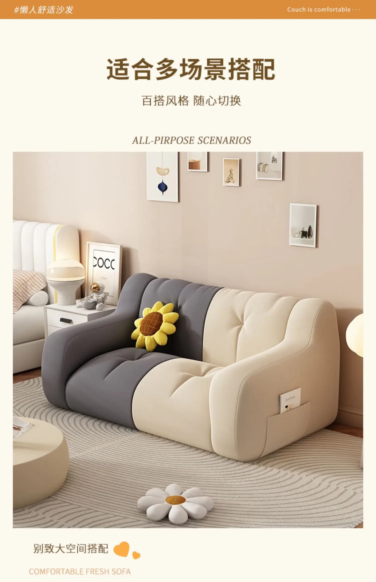 Unique Free Shipping Living Room Sofas Reclinable Unusual Italiano Small Relax Couchs Banquet Ergonomic Canape Salon Furnitures