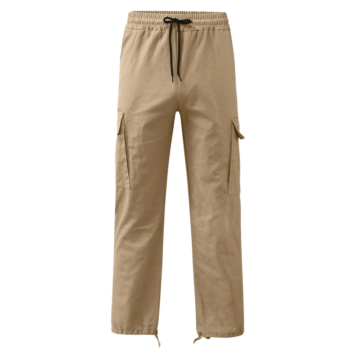 Pantalon cargo pour homme Amazon Summer 2023 - Pantalon décontracté multi-poches indépendant avec cordon de serrage et commerce extérieur