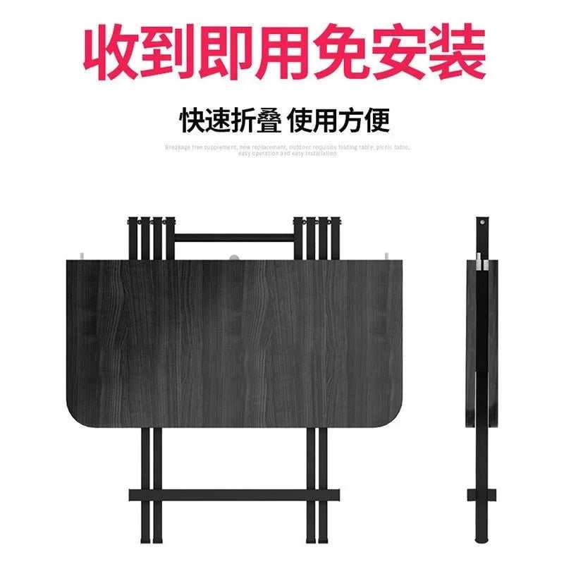 Foldable Wooden Dining Table, Movable Dining Table, Foldable Dining Table Wall, Foldable Dining Table, 1m Multifunctional Table