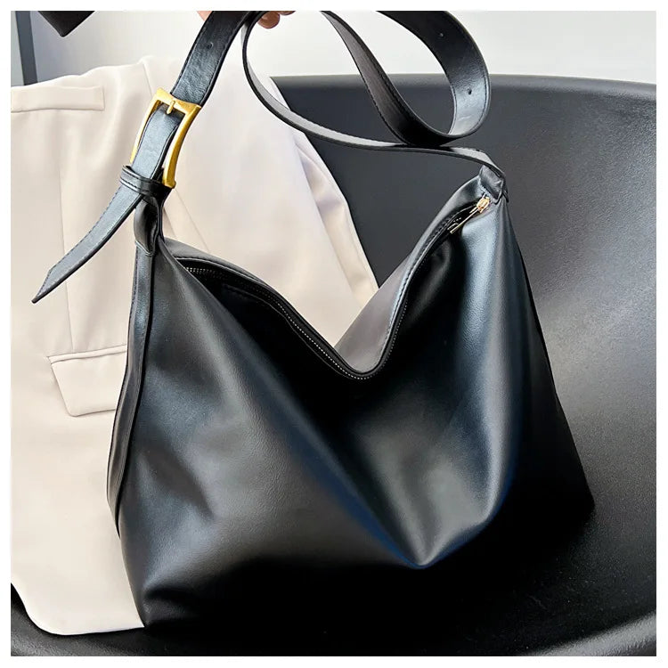 Large Capacity Designer Luxury Bag Leather Bolsas Bags for Women Travel Women's Female Tote Shoulder Handbag 2023 Trend Shopper