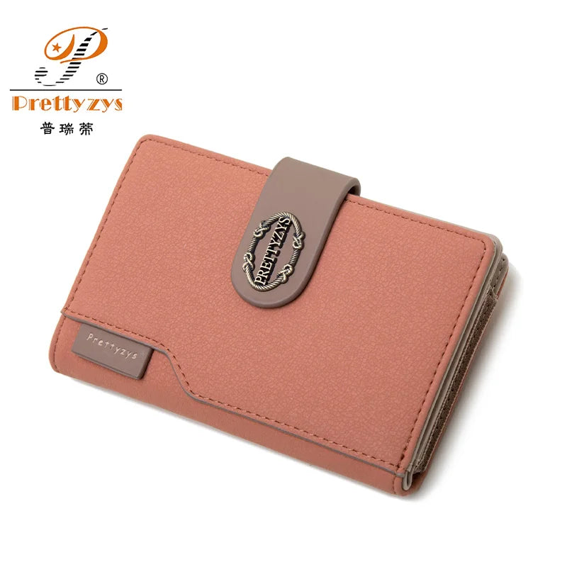 Nubuck Leather Wallet Women Medium Design Purse Card Holder Women Clutches Money Bags Wallets Ladies Vintage Brand Wallets