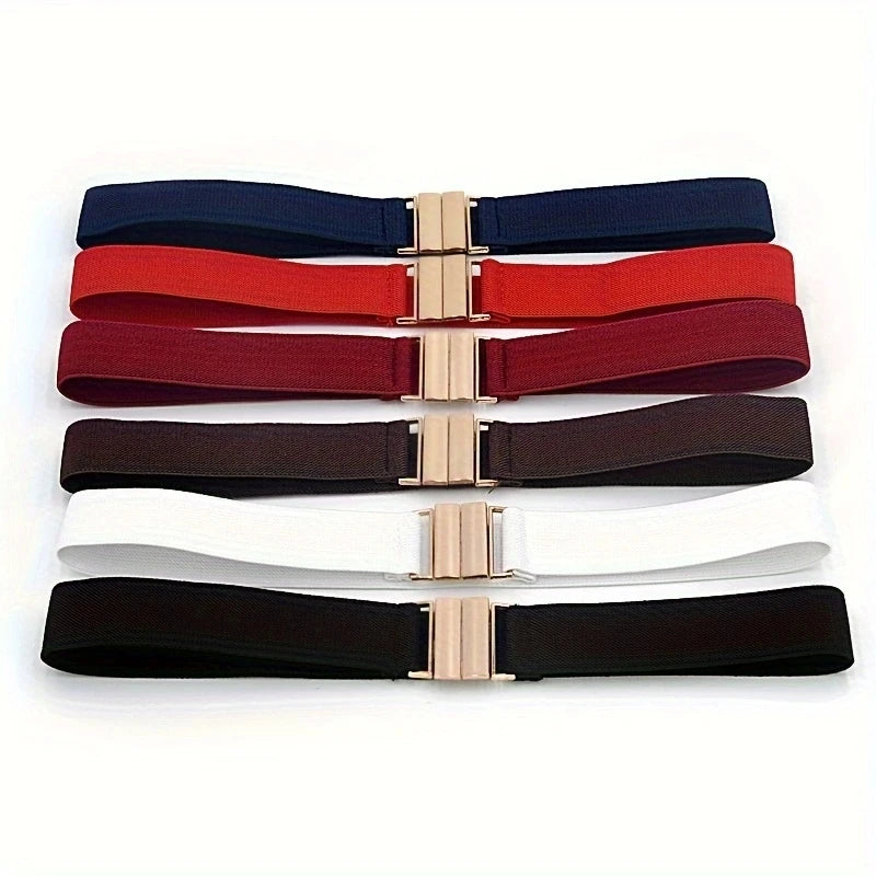 Elastic Belt Women's Dress Decoration Elastic Waistband Belt Women's Suit Shirt Waistband Dress Belt