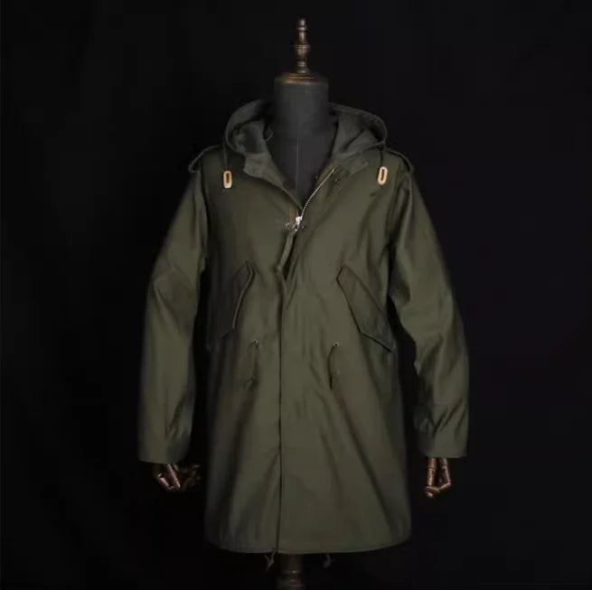 إعادة إنتاج M51 PARKA Windbreaker Tail Pie يتغلب على معطف M1951 الإصدار العسكري إصدار الرجال الطويل