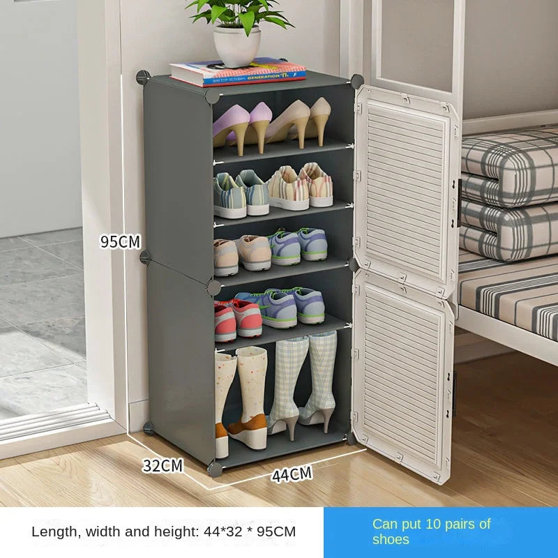 Modern Household Corridor Bedroom Dustproof Shoerack Hallway Living Room Multilayer Cabinets New Storage Shoe Rack Furniture