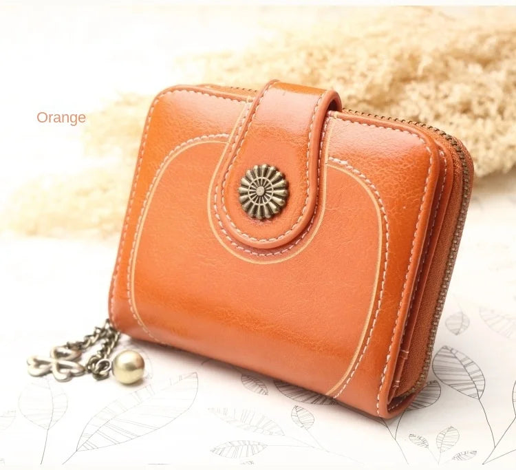 Women Wallets and Purses PU Leather Money Bag Female Short Hasp Purse Small Coin Card Holders Blue Red Clutch New Women Wallet