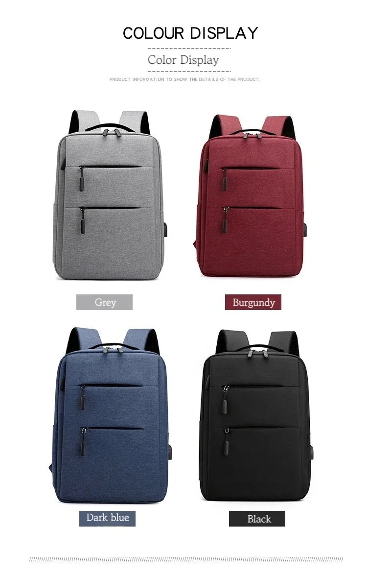 Men's Backpack Multifunctional Waterproof Bags For Male Business Laptop Backpacks Phone Charging Bagpack Casual Rucksack