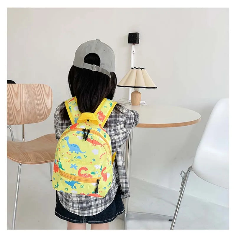 Children's Cartoon Dinosaur Backpacks for Teenager Cute Kindergarten Schoolbag Waterproof Kids Book bags Boys Girls Animal Bag