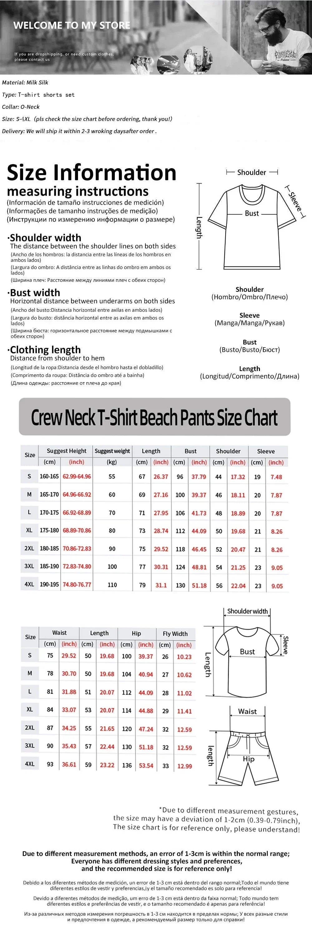 Hot Sale New 3D Printed Men's Crew Neck Short Sleeve T-Shirt Shorts Set 2-piece High Quality Casual Street Cool Sports Set