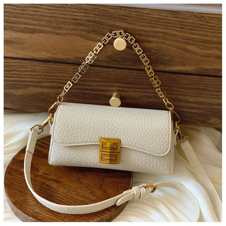 2024 New High-end Texture Small Square Bag Women's Crossbody Bag Versatile and Fashionable Chain Bags Ladies HandBags