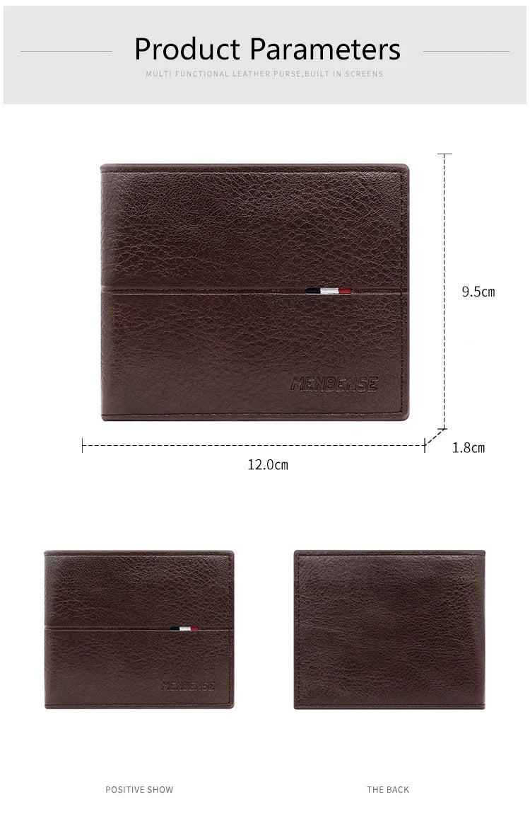 Free Name Engraving Men Wallets New Short Zipper Card Holder Quality Male Purse Simple Slim Coin Pocket PU Leather Men's Wallet