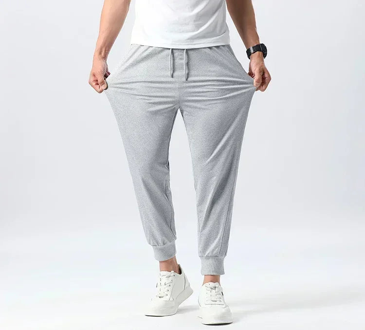 Pantalon de survêtement pour homme, nouveau modèle d'automne et d'hiver, avec lettres imprimées, style trapèze de basket-ball, leggings, pantalon de survêtement en coton, pantalon décontracté de grande marque