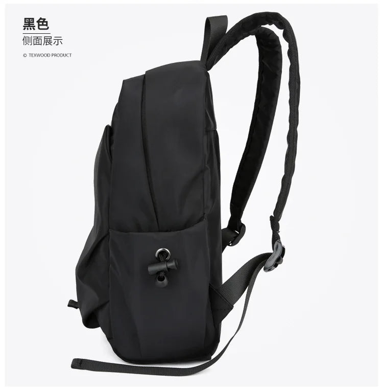 Mini Men's Backpack Fashion Small Black Shoulder School Bag for Man 2023 Canvas Designer Waterproof Sports Travel Male Backpacks