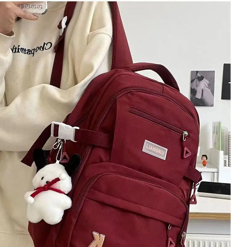 Women's Bag Backpacks Woman Bags Backpack Bagpacks Travel Female Back Pack Mens Ita Ladies 2024 Kawaii Multifinonal School Trend