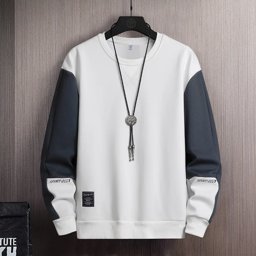 Sports Sweatshirt Men 2023 Spring and Autumn Round Collar Couple Loose Casual Hoodies Fashion Trend Sweatshirt Large Size M-5XL