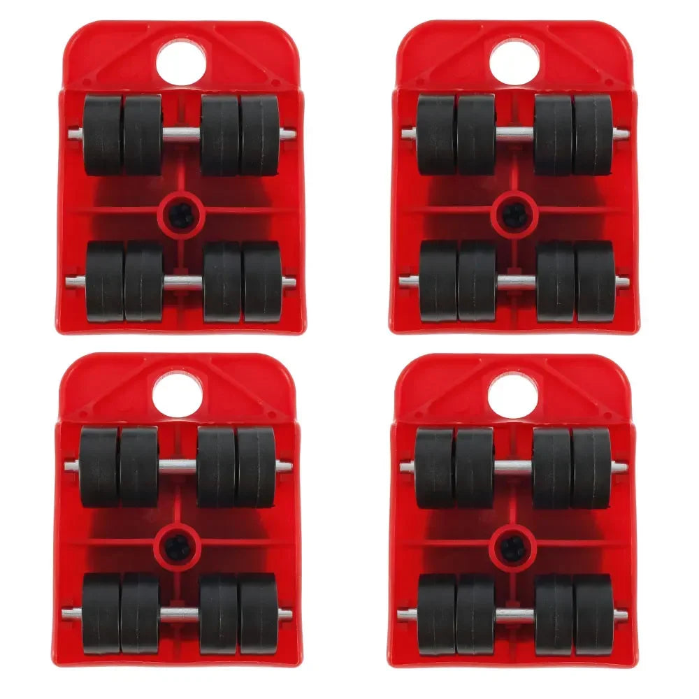 Furniture Moving Transport Roller Set Heavy Duty Furniture Lifiting Caster Tool Furniture Transport Lifter Sliders Roller Tool