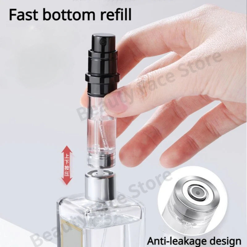 Flacon de recharge de parfum 5/8 ml, mini vaporisateur portable rechargeable, pompe à parfum, conteneurs cosmétiques vides, atomiseur pour outil de voyage