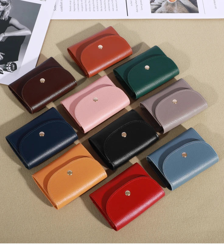 Practical Women's Small Card Wallet Simple and Fashionable Small Card Bag School Girls' Coin Wallet